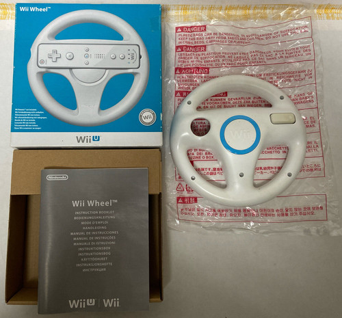 Volante bianco joystick per - -,