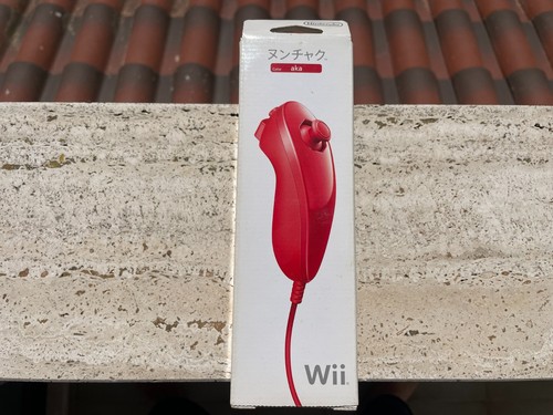 Nintendo wii nunchuk rosso aka - nunchuk,